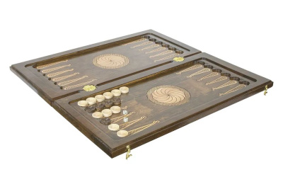 картинка Нарды резные "Герб РФ 3" 60, Ustyan от магазина Gamesdealer.ru