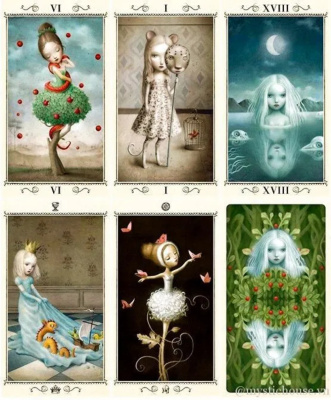 картинка Карты Таро "Nicoletta Ceccoli Tarot" Reprint / Таро Николетты Чекколи TAROMANIA от магазина Gamesdealer.ru