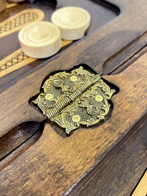 картинка Нарды резные "Герб РФ 3" 60, Ustyan от магазина Gamesdealer.ru