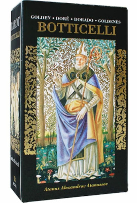 Карты Таро "Atanassov Golden Botticelli Tarot" Lo Scarabeo / Атанасов Золотое Таро Боттичелли