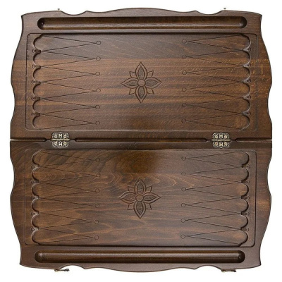 картинка Нарды резные "Герб Чечни", Rasulov от магазина Gamesdealer.ru