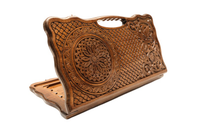 картинка Нарды резные "Армянский узор 6" с ручкой 60, Haleyan от магазина Gamesdealer.ru