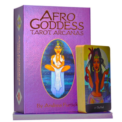 Карты Таро "Afro Goddess Tarot Arcanas Cards" US Games / Афро-Богиня, Карты Таро, Арканы