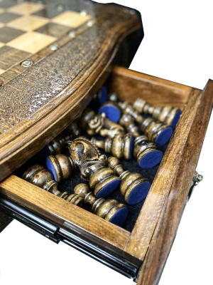 картинка Стол ломберный шахматный 2, Haleyan от магазина Gamesdealer.ru