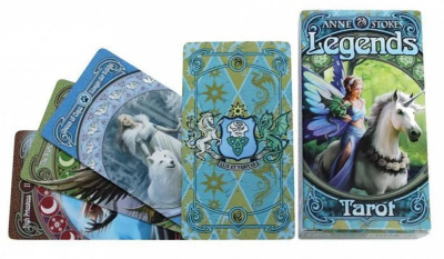 картинка Карты Таро "Fournier Anne Stokes Legends Tarot" Fournier / Таро Легенды от магазина Gamesdealer.ru
