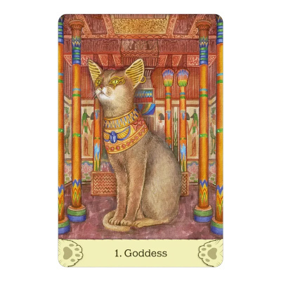 картинка Карты Таро "Cat Mythos & Magick Oracle" US Games / Кошачьи мифы и магический оракул от магазина Gamesdealer.ru