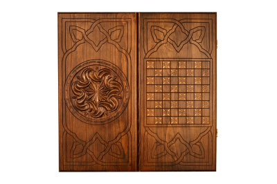 картинка Нарды резные "Сияние 5" 60, Mkhitaryan от магазина Gamesdealer.ru