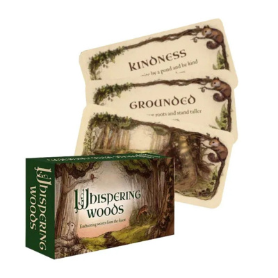 картинка Карты Таро "Whispering Wood Inspiration Cards" US Games / Колода Вдохновения Шепот Деревьев от магазина Gamesdealer.ru