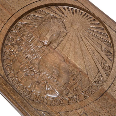 картинка Нарды резные "Зодиак Лев", Ustyan от магазина Gamesdealer.ru