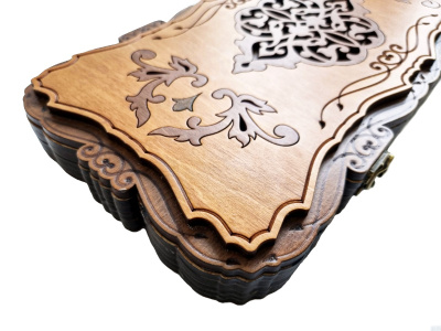 картинка Нарды "Марс-1" малые (деревянные, 40 см, Россия), Partida от магазина Gamesdealer.ru