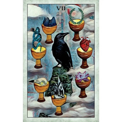 картинка Карты Таро "Crow Tarot" US Games / Таро Ворона от магазина Gamesdealer.ru