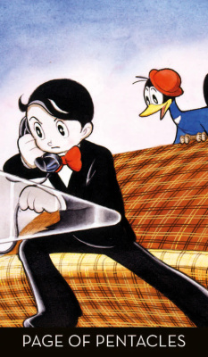 картинка Карты Таро "Tezuka Tarot Cards and Book Kit" Lo Scarabeo / Набор карт и книг Таро Тэдзука от магазина Gamesdealer.ru