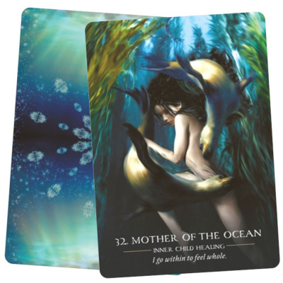 картинка Карты Таро "Water Temple Oracle Cards" Blue Angel / Таро Оракул Храма Воды от магазина Gamesdealer.ru