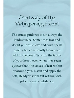 картинка Карты Таро "Mother Mary Oracle - Pocket Edition" Blue Angel / Оракул Матери Марии - Карманное издани от магазина Gamesdealer.ru