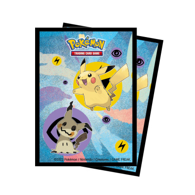 картинка Ultra PRO Pokémon Pikachu & Mimikyu Standard Deck Protector Sleeves (65ct) for Pokémon от магазина Gamesdealer.ru
