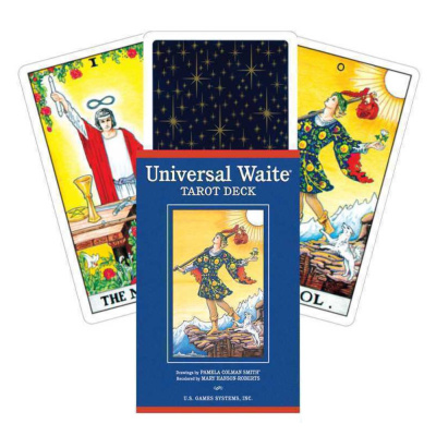 картинка Карты Таро "Universal Waite Tarot Deck Premier Edition" US Games / Универсальное Таро Уэйта от магазина Gamesdealer.ru