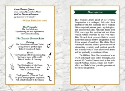 картинка Карты Таро "The William Blake Tarot of the Creative Imagination" Red Feather / Таро Творческого Вооб от магазина Gamesdealer.ru