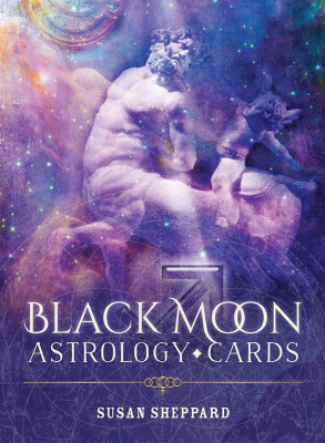 Карты Таро "Black Moon Astrology Cards" Blue Angel / Астрологическая Колода Чёрной Луны