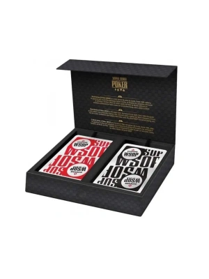 картинка Комплект карт "Copag WSOP Poker Jumbo Index Double deck Red / Black" от магазина Gamesdealer.ru