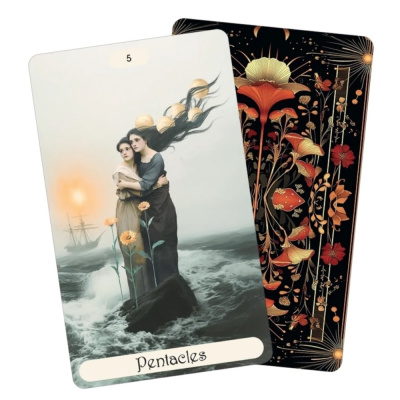 картинка Карты Таро "Magical Hours Tarot" US Games / Волшебные часы Таро от магазина Gamesdealer.ru