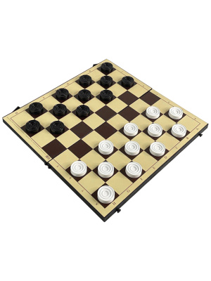 картинка Шашки "Владимирские" (Россия, пластик, 30х15х3 см) от магазина Gamesdealer.ru