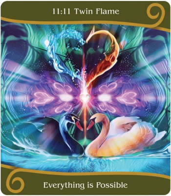 картинка Карты Таро "Twin Flame Ascension take me Home Oracle deck" US Games / Вознесение Близнецового Пламен от магазина Gamesdealer.ru
