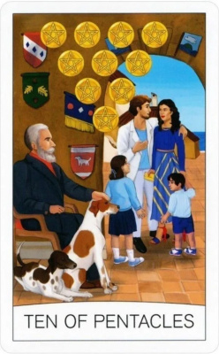 картинка Карты Таро "The One World Tarot Cards" ST. MARTINS / Таро Единого Мира от магазина Gamesdealer.ru