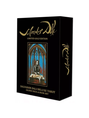 картинка Карты Таро "Salvador Dali Deluxe Tarot: Gilded Deck & Book" US Games/ Сальвадор Дали Делюкс от магазина Gamesdealer.ru