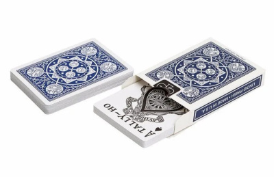 картинка Карты "Tally-Ho Standard Index blue Fan" от магазина Gamesdealer.ru