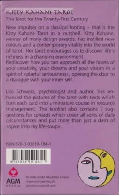 картинка Карты Таро "Kitty Kahane Tarot GB" AGM Urania, Германия / Таро "Китти Кахане" от магазина Gamesdealer.ru