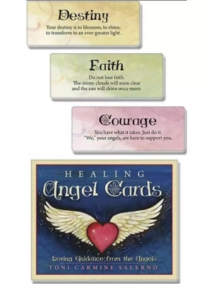 картинка Карты Таро "Healing Angel Cards" Blue Angel / Карты Исцеляющего Ангела от магазина Gamesdealer.ru