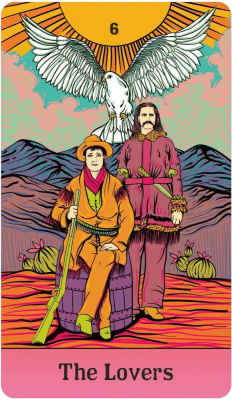 картинка Карты Таро "Desert Illuminations Tarot" US Games / Таро "Иллюминации пустыни" от магазина Gamesdealer.ru