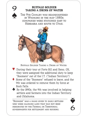 картинка Карты "Buffalo Soldiers Playing Cards" магазин Gamesdealer.ru являющийся официальным дистрибьютором в России  картинка Карты "Buffalo Soldiers Playing Cards" от магазина Gamesdealer.ru