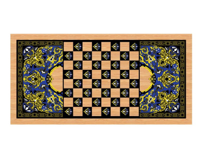 картинка Нарды + Шашки Аравия Сокол большие (Россия, дерево, 60 см), Partida от магазина Gamesdealer.ru