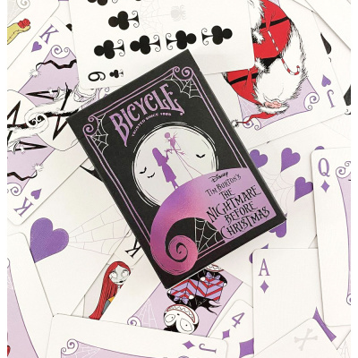 картинка Карты "Bicycle Disney Nightmare B4 Xmas Standard Index" от магазина Gamesdealer.ru