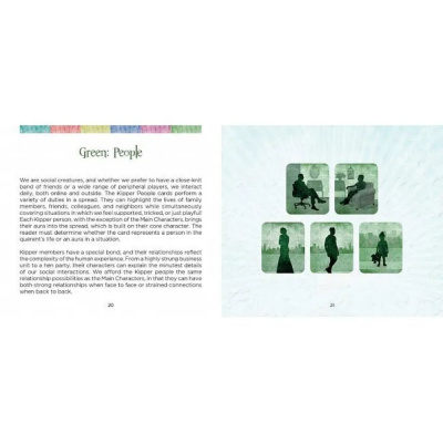 картинка Карты Таро "Rainbow Kipper" RED Feather / Радужный Киппер от магазина Gamesdealer.ru