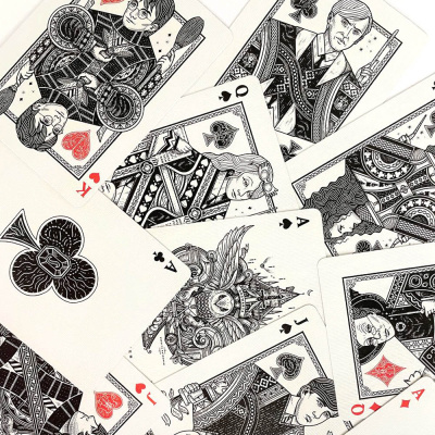 картинка Карты "Theory11 Harry Potter Deck - Yellow (Hufflepuff)" от магазина Gamesdealer.ru