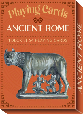 Карты "Ancient Rome Playing Cards" Lo Scarabeo / Древний Рим, Игральные карты