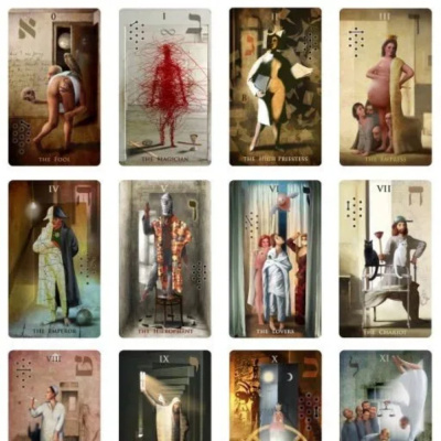 картинка Карты Таро "Madhouse tarot", Tarotmania / Таро Сумасшедшего Дома от магазина Gamesdealer.ru