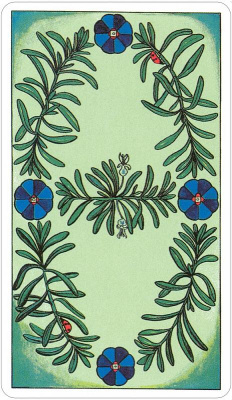 картинка Карты Таро "Herbal Tarot Deck" US Games / Травяная Колода Таро от магазина Gamesdealer.ru