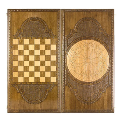 картинка Нарды резные "Армянский узор 14" 60, Haleyan от магазина Gamesdealer.ru