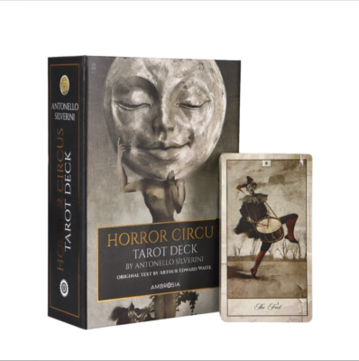 Карты Таро "Horror Circus Tarot" Ambrosia / Таро Цирка ужасов