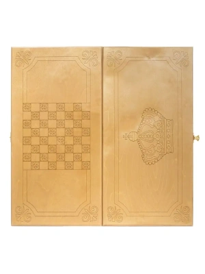 картинка Нарды + Шашки Элеганс "Корона" 60, Partida от магазина Gamesdealer.ru