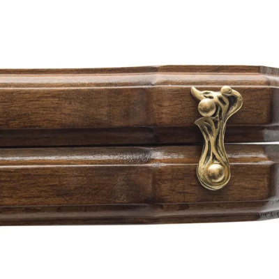 картинка Шахматы + нарды резные "Афинские" 50 с ручкой, Haleyan от магазина Gamesdealer.ru