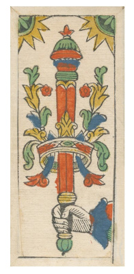 картинка Карты Таро "Tarocchi al Soldato Limited Edition Tarot Cards" Lo Scarabeo / Тароккино Аль Солдато от магазина Gamesdealer.ru