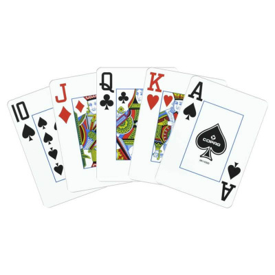 картинка Карты "Legacy Plastic Poker Size Jumbo Index green/purple Double-Deck Set" от магазина Gamesdealer.ru