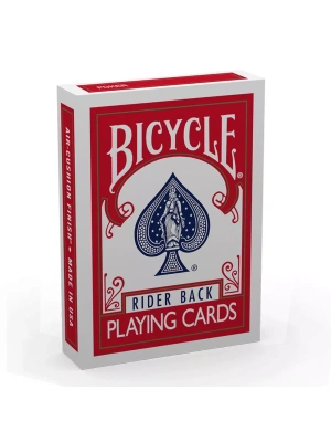 картинка Карты "Bicycle rider back 808 standard poker playing cards red" от магазина Gamesdealer.ru