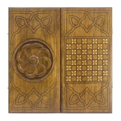 картинка Нарды резные "Сияние 7" 60, Mkhitaryan от магазина Gamesdealer.ru