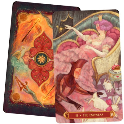 картинка Карты Таро "Cirque Du Tarot Cards" Llewellyn / Цирк Карт Таро от магазина Gamesdealer.ru