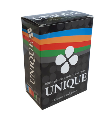 Карточная игра Unique (Uno с картами 100% пластик)